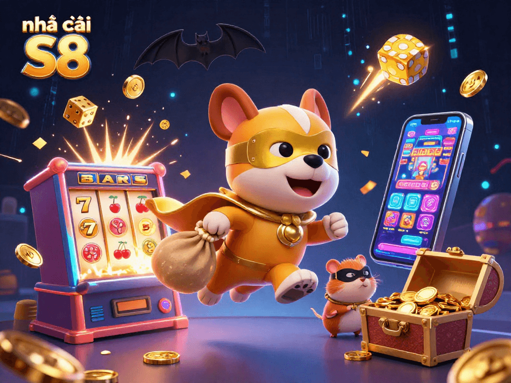 Experience excitement at nhà cái S8 with thrilling jackpot slots and vibrant gaming visuals.