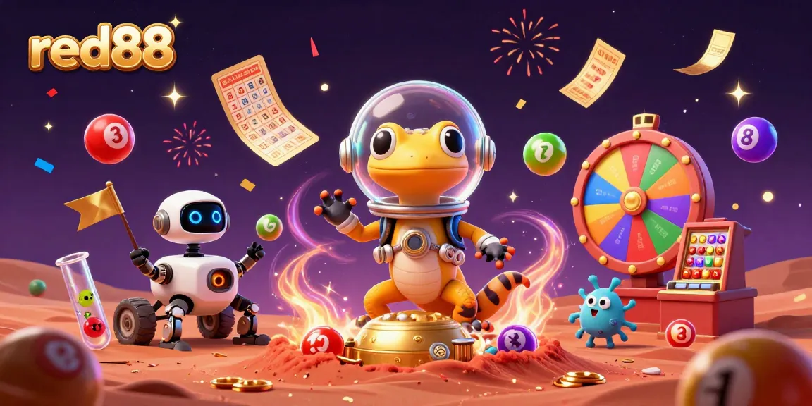 Experience the excitement of red88 with a vibrant alien casino adventure featuring dynamic gambling elements.