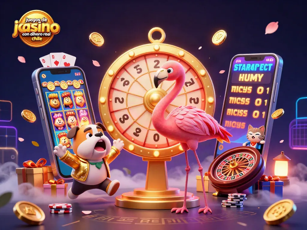 juegos de casino online con dinero real chile, participa emocionantemente con este ilustrativo de un presentador girando la rueda de premios