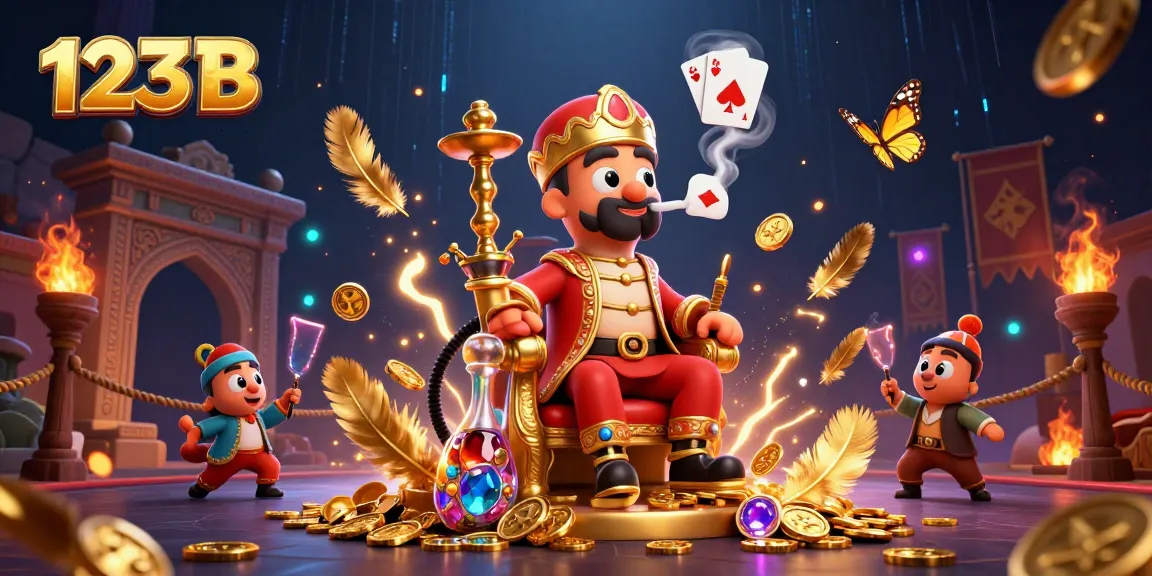 Engage in thrilling gameplay at 123 B with vibrant visuals and captivating casino elements.
