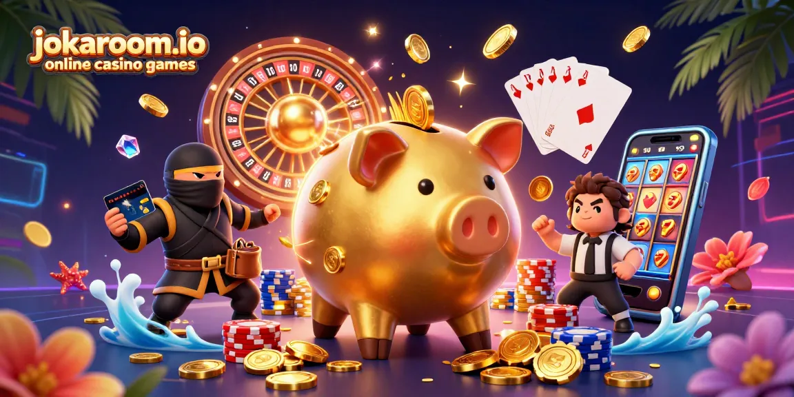 Engage with jokaroom.io online casino games featuring dynamic 3D characters and exciting casino elements.